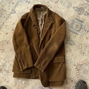 Polo corduroy jacket , camel brown, men’s blazer